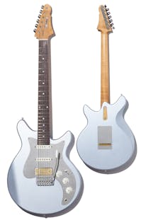 Eastman Fullertone DC'52 Electric Guitar - Ice Blue Metallic