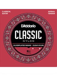 D'Addario EJ27N Normal Tension, Classic Nylon Student Classical Guitar Strings