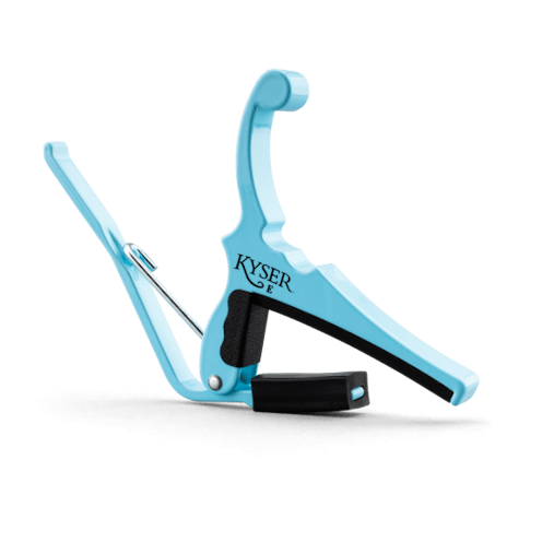 Kyser Kyser Electric Guitar Capo Quick Change X Fender Daphne Blue
