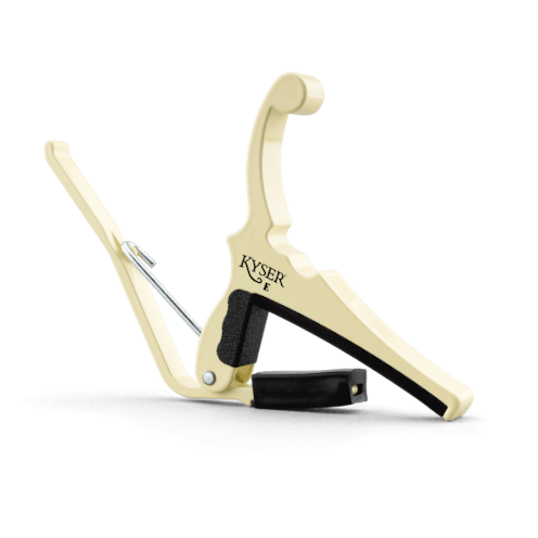 Kyser Kyser Electric Guitar Capo Quick Change X Fender Olympic White