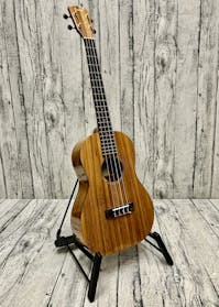 Pono ABD All Solid Acacia Baritone Deluxe Electro-Acoustic Ukulele - Commission Sale