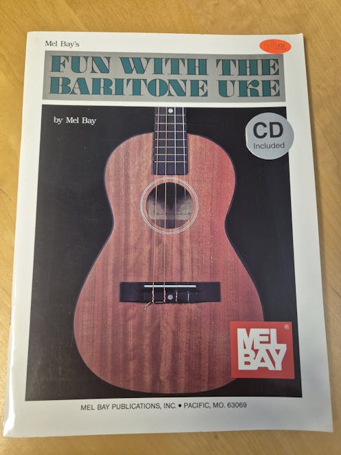 Mel Bay Fun With the Baritone Uke Book (NO CD) - Clearance