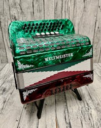 Weltmeister W572 G/C/F Button Accordion - Used