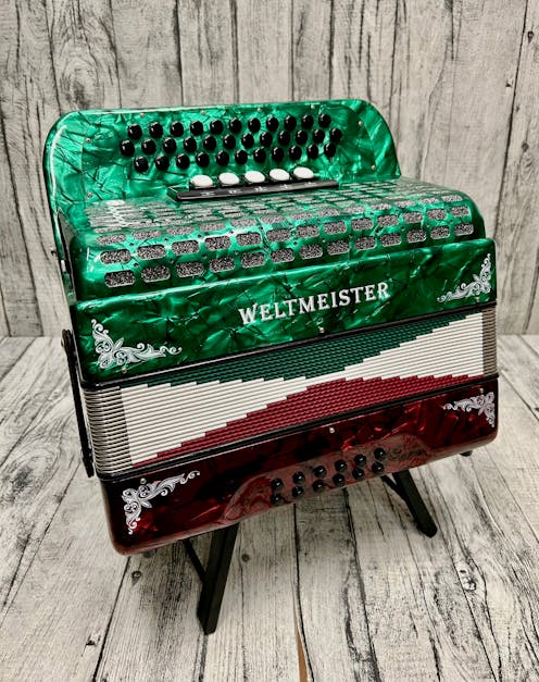 Weltmeister W572 G/C/F Button Accordion - Used