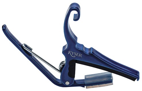 Kyser 6 String Acoustic Capo Quick Change - Blue