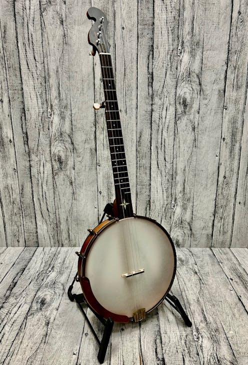 Ome Minstrel 5 String Old Time Banjo with Deluxe Hard Case - Commission Sale