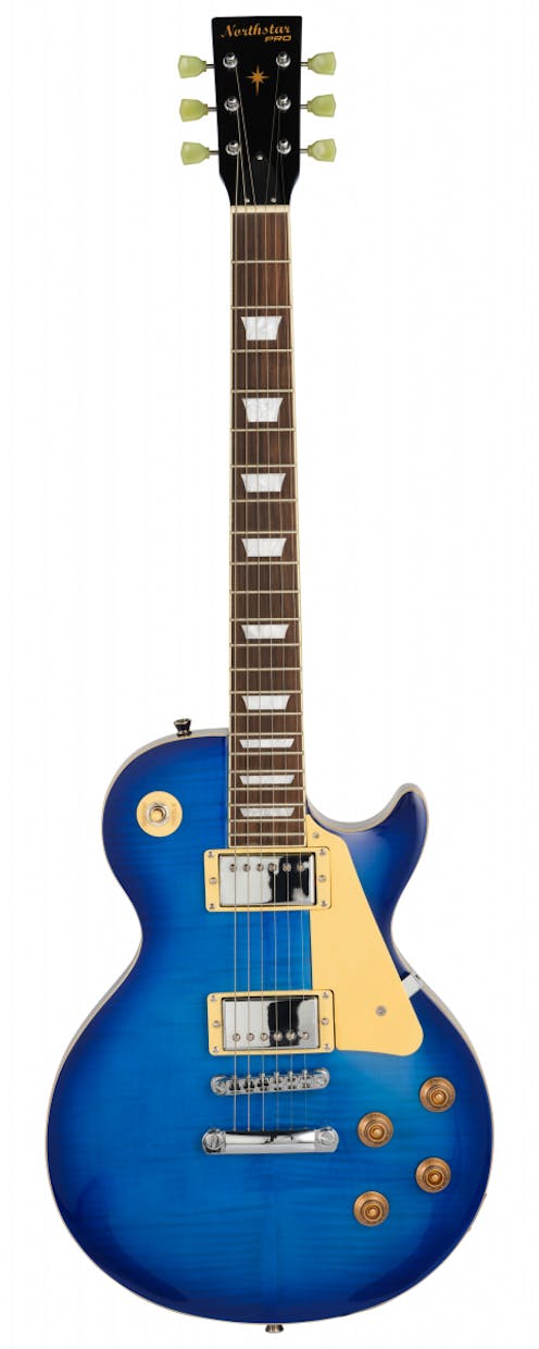 Northstar Pro NSP3BL Blue Burst Electric Guitar
