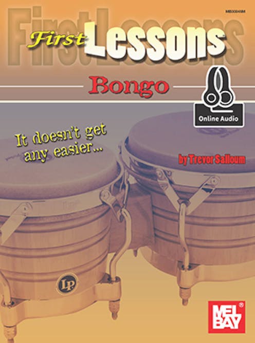 Mel Bay First Lessons Bongo Book/Online Audio