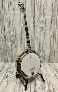 Deering Calico 5 String Banjo with Case - Commission Sale