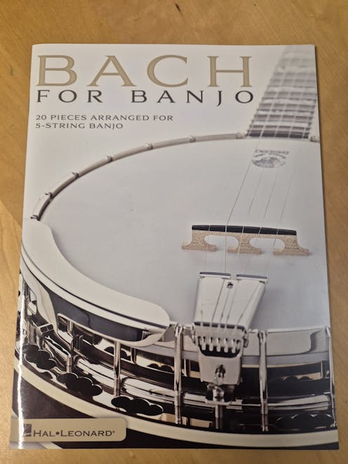 Hal Leonard Bach for Banjo Book - Clearance