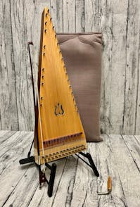 Jeff Gaynor Alto Bowed Psaltery with Soft Case - Commission Sale