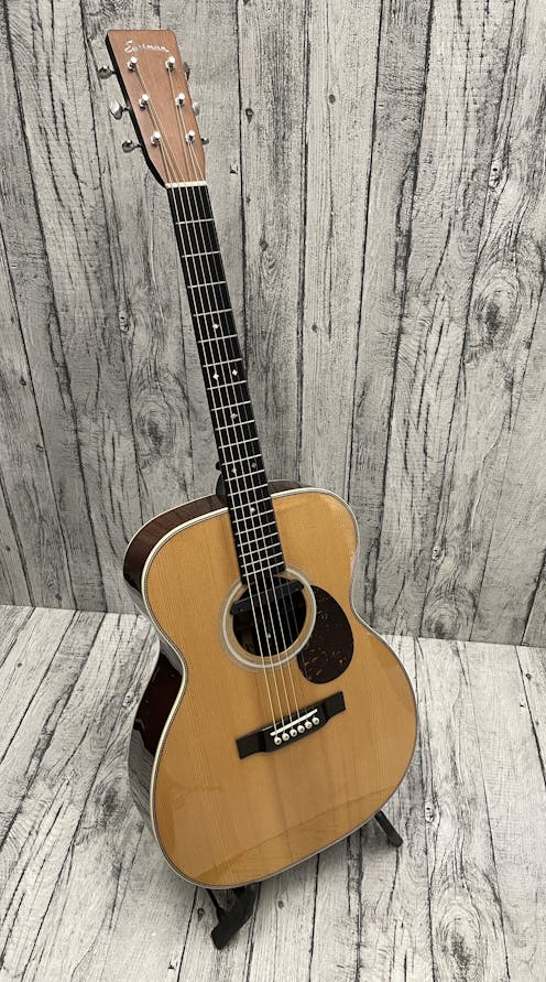 Eastman E20OM-MR-TC Orchestra Guitar with Fishman Pickup and Hiscox Case - Commission Sale