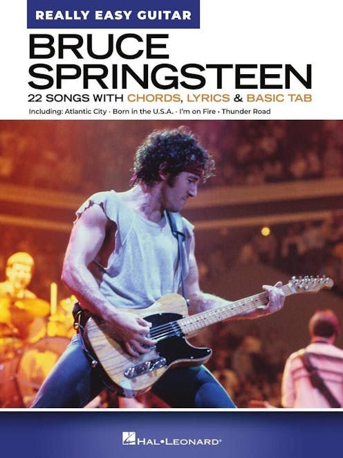Hal Leonard Really Easy Guitar Bruce Springsteen Book