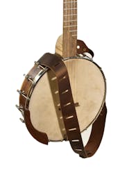 Pisgah Soft Leather Banjo Strap