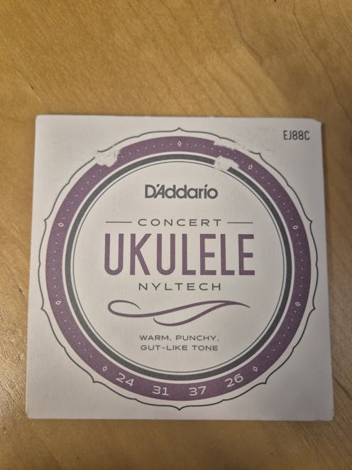 D'Addario EJ88C Nyltech Concert Ukulele Strings - Clearance