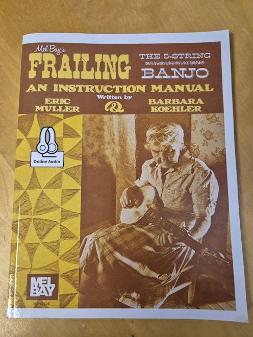 Mel Bay Frailing The 5-String Banjo Instruction Manual - Clearance