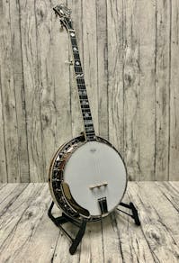 Stelling Virginian 5 String Banjo with Case - Commission Sale