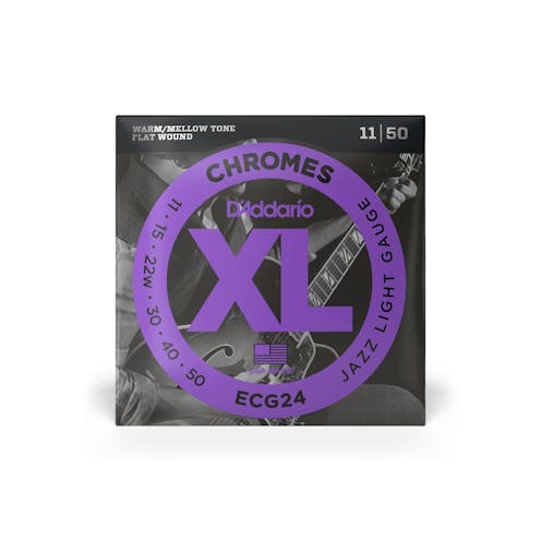D'Addario ECG24 Jazz XL Chromes