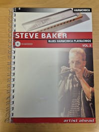 Steve Baker Blues Harmonica Playalongs Vol.2 -Clearance