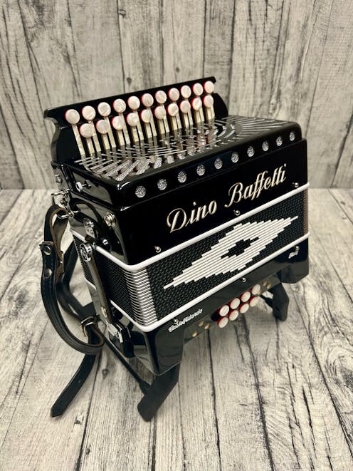 Dino Baffetti Black Pearl III D/G Melodeon