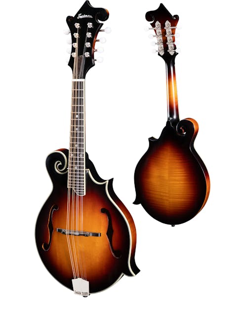 Eastman MD515/TV-WN-SB Wide Nut F-Style Mandolin with Case