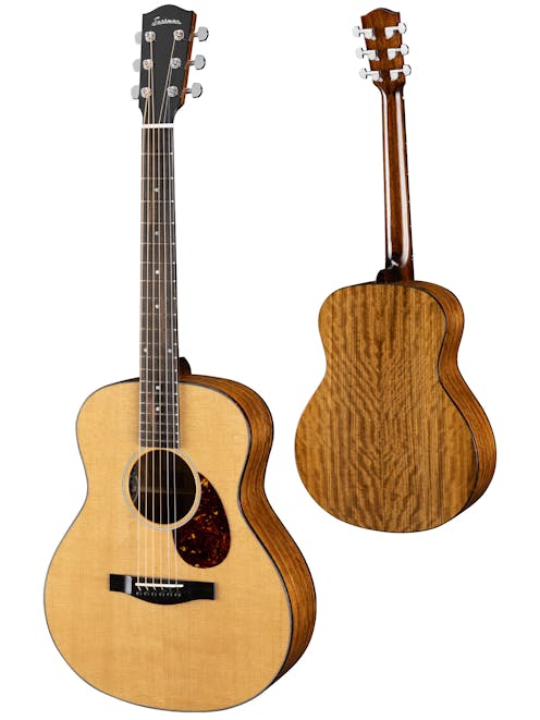 Eastman ACTG2E-DLX Electro Acoustic Travel Guitar with Gig bag