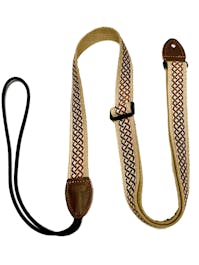 Chicago Tan Spiral Mandolin/Ukulele Strap