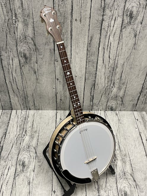 Clareen Special 17 Fret Short Scale Tenor Banjo with ABS case Ex Demo