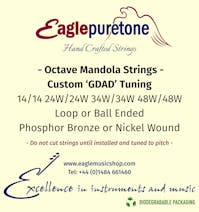 Eagle-Puretone Octave Mandola Custom GDAD Tuning 14/14, 24W/24W, 34W/34W, 48W/48W
