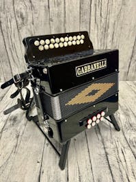 Gabbanelli Pocket Melodeon in D/G with Hard Case - Commission Sale