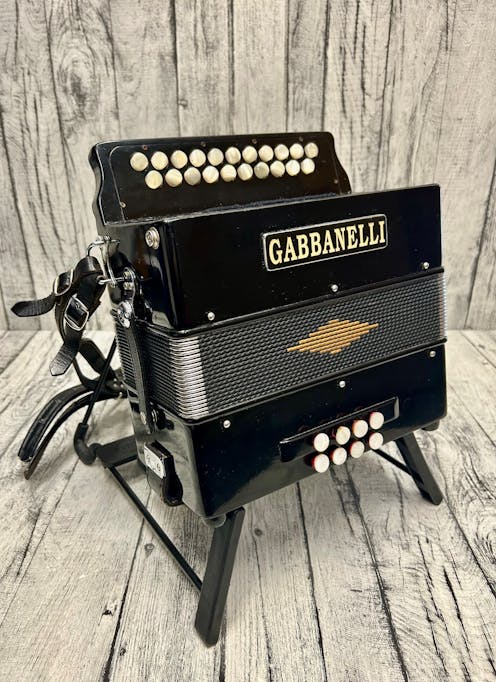 Gabbanelli Pocket Melodeon in D/G with Hard Case - Commission Sale