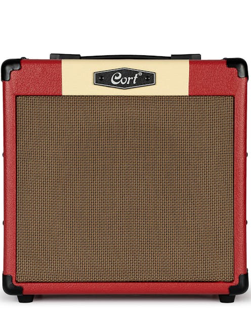 Cort CM15R 15Watt Electric Guitar Amplifier - Red