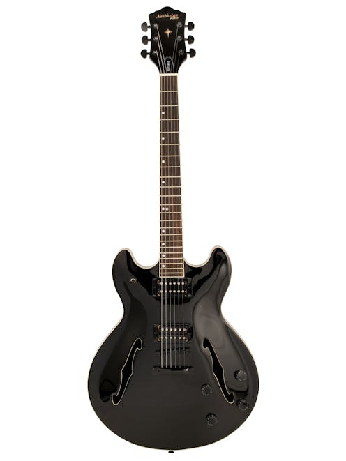 Northstar Pro NSP5BKG Black Gloss Semi Acoustic Guitar