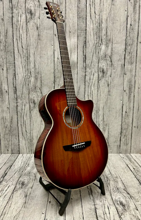 Faith FVBMB Venus Blood Moon Cutaway Electro with Hard Case - Commission Sale