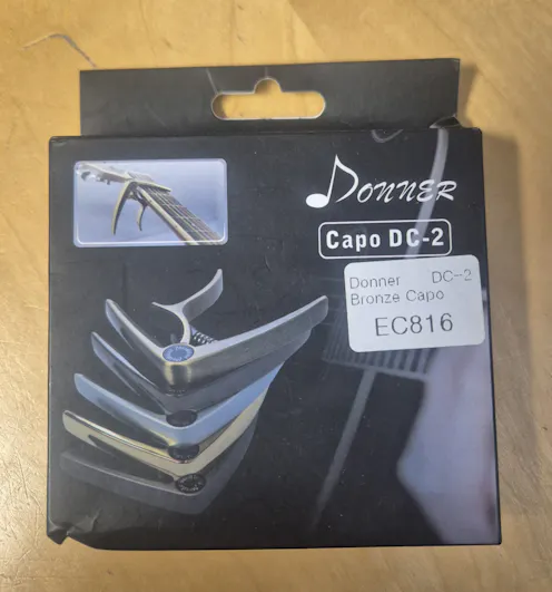 Donner DC-2 Bronze Capo - Clearance