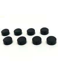 Leader Banjo Co Mandolin Tuner Buttons (Set of 8) - Black