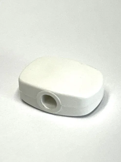 Leader Banjo Co Small Machine Head Glue on Buttons - White
