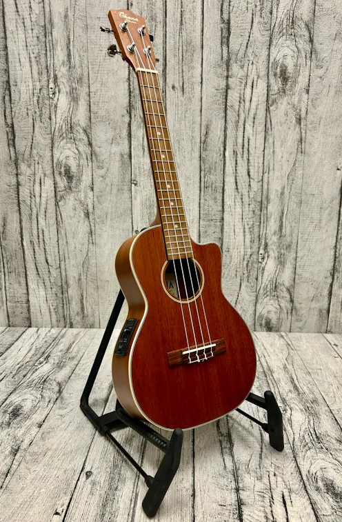 Ohana TK-20CE Electro Acoustic Tenor Ukulele with Hard Case - Commission Sale