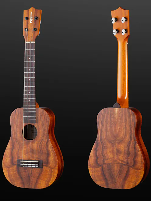 Kamaka HB-2 Concert Bell Shaped Ukulele with Hard Shell Case
