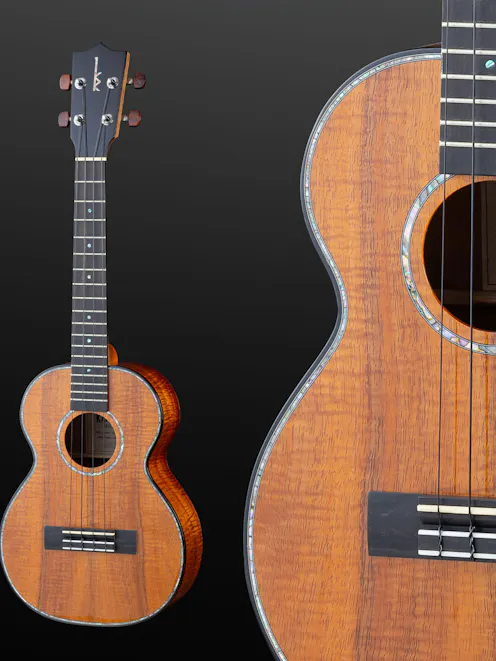 Kamaka HF-3D+ DEluxe Tenor with Hard Shell Case