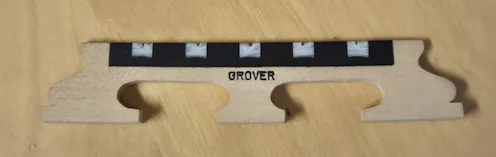 Grover Acousticraft 5 String 1/2" Banjo Bridge - Clearance