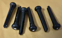 Misc Guitar Bridge Pins (Set of 6) - Clearance