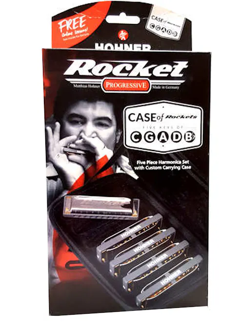 Hohner Rocket Diatonic Harmonica - Set of 5