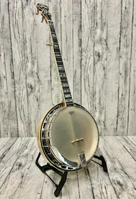Deering Calico 5 String Banjo with Hard Case - Commission Sale