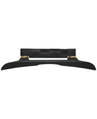 Leader Banjo Co Ebony Adjustable Mandolin Bridge with GOLD Adjustment wheel