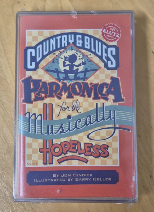 Klutz Country & Blues Harmonica for the Musically Hopeless Cassette Tape - Clearance