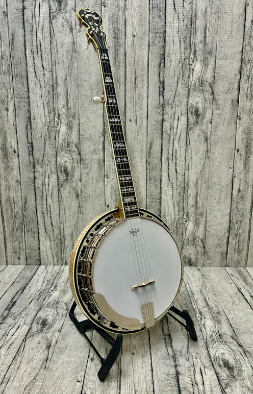 Deering Calico 5 String Banjo with Hard Case - Commission Sale