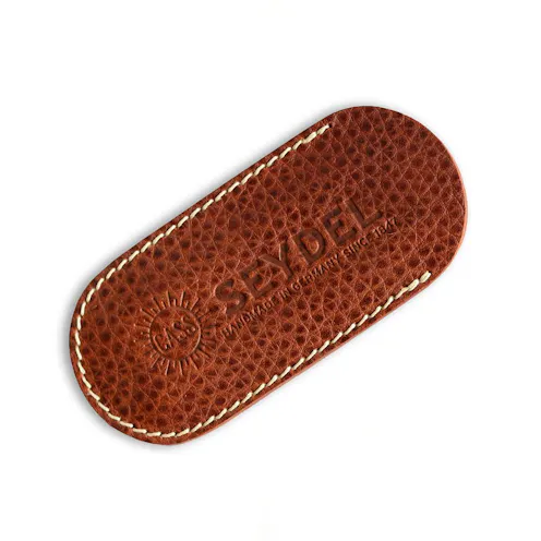 Seydel BROWN Leather Bag For Blues Series Harmonica