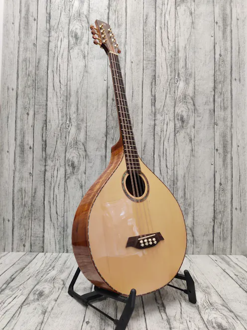 Buchanan 'Flat Top' Hawaiian Koa Bouzouki with TGI Gig Bag - Commission Sale