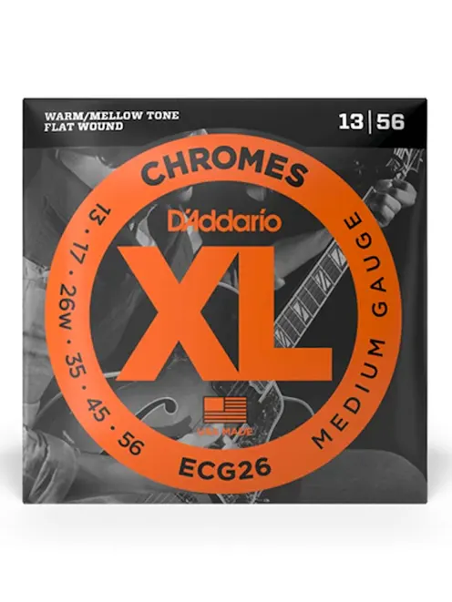 D'Addario ECG26 XL Chromes Medium 13-56